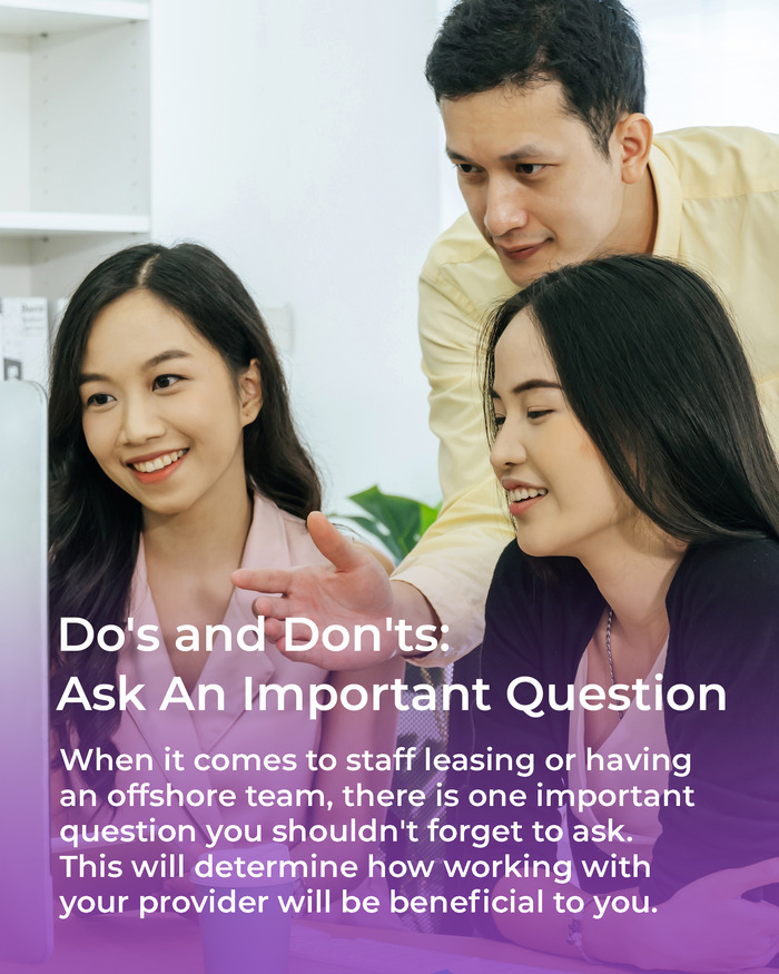 Do's & Don'ts - Ask An Important Question